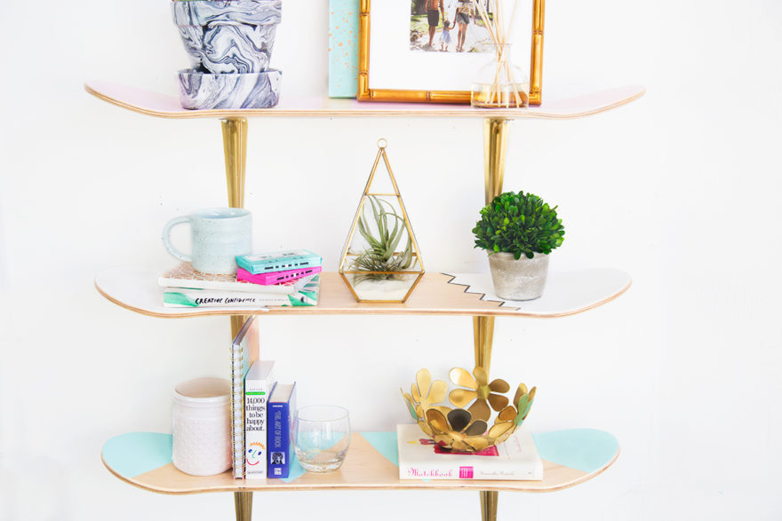 DIY Skateboard Deck Shelf Upcycle – Makeful DIY Skateboard Deck Shelf Upcycle – Makeful