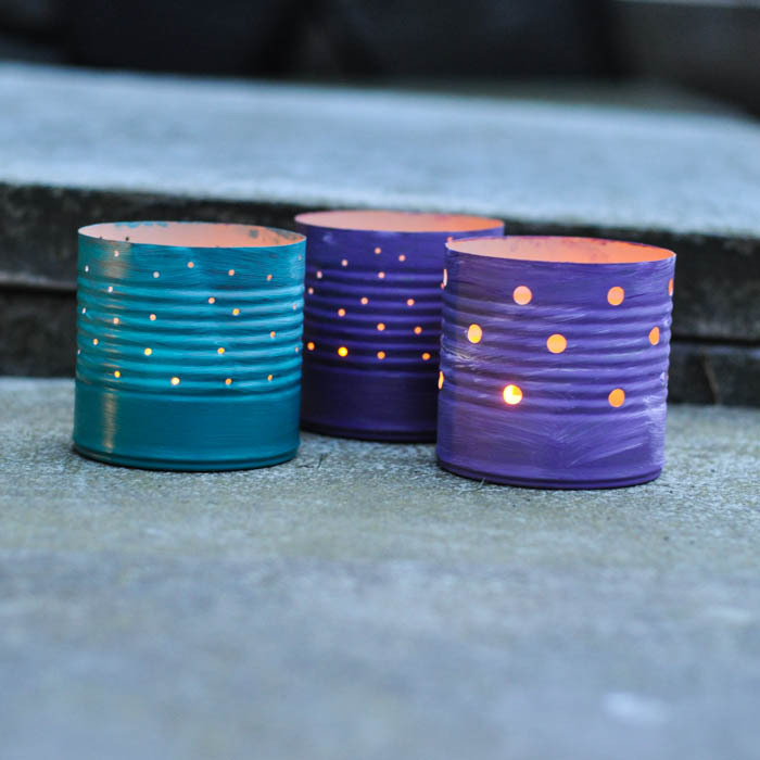 Upcycle: DIY Tin Can Luminaries – Factory Direct Craft Blog Upcycle: DIY Tin Can Luminaries – Factory Direct Craft Blog