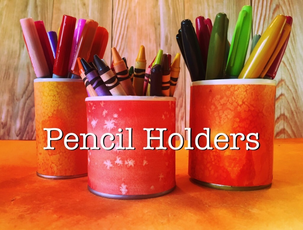 How to Make Pen and Pencil Holders from Recycled Tin Cans | Hometalk How to Make Pen and Pencil Holders from Recycled Tin Cans | Hometalk